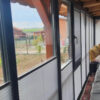Plise perde - cam balkon perdesi