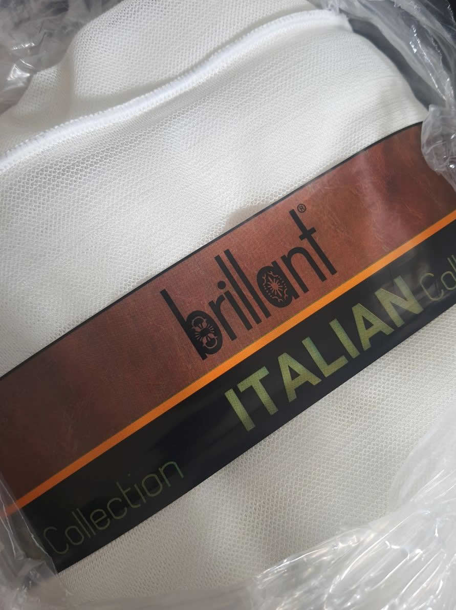Brillant italyan tül perde ekru ütü istemez - Görsel 4
