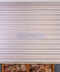 Alternative view of Pembe degrade zebra perde