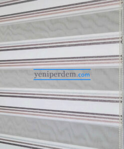 Alternative view of plise star zebra perde mor renk