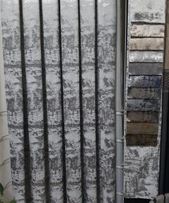 Alternative view of Gri fon perde - Bulut desenli ARF-37536